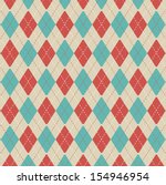 argyle vector abstract pattern... | Shutterstock .eps vector #154946954