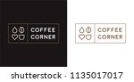 Coffee Corner Logo Design With...