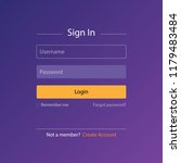 Login page design