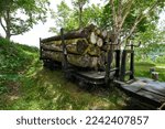 Small photo of The abolished forest railway of Shirabiso Plateau Scenery of Nagano Prefecture