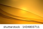 beautiful abstract gold wave... | Shutterstock . vector #1434803711