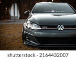 Small photo of Kyiv, Ukraine - 12.06.2021: VW Golf GTI mk7 Voomeran