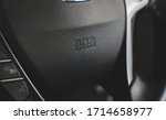 srs airbag icon on steering... | Shutterstock . vector #1714658977