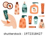 collection of different tubes... | Shutterstock .eps vector #1972318427