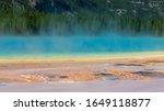 Steam Rising From The Blue Waters Of The Spring Image - Free Stock 