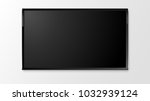 led tv vector | Shutterstock .eps vector #1032939124