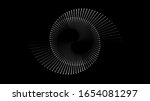 spiral sound wave rhythm line... | Shutterstock .eps vector #1654081297