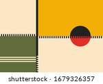 bauhaus of retro abstract... | Shutterstock .eps vector #1679326357