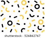 geometric vector pattern with... | Shutterstock .eps vector #526862767