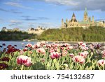 Parliament Hill In Ottawa With...