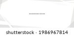 white abstract modern... | Shutterstock .eps vector #1986967814