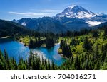 Mount Rainier And Eunice Lake...