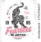 Tiger Girl Fearless T Shirt....