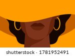 young african american woman... | Shutterstock .eps vector #1781952491