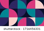 vector geometric minimalistic... | Shutterstock .eps vector #1716456331