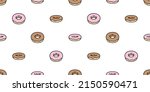 donut seamless pattern vector... | Shutterstock .eps vector #2150590471