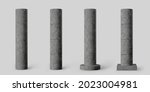 black concrete broken... | Shutterstock .eps vector #2023004981
