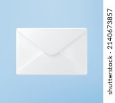 3d white closed mail envelope... | Shutterstock .eps vector #2140673857