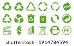 set of symbols and signs for... | Shutterstock .eps vector #1914784594