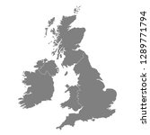Map Of United Kingdom   Vector