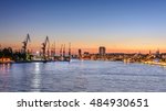 Cityscape Of Hamburg With A...