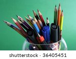 pencil background | Shutterstock . vector #36405451
