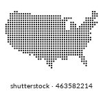 map of usa | Shutterstock .eps vector #463582214