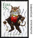 ireland   circa 2007  a stamp... | Shutterstock . vector #341644841