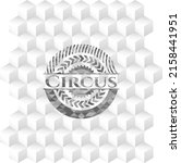 circus grey badge with... | Shutterstock .eps vector #2158441951