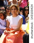 Small photo of HOLLYWOOD - JUNE 20, 2013: Jennifer Lopez receives the 2500th star on the Hollywood Walk of Fame in front of the W Hotel June 20, 2013 Hollywood, CA.