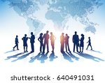 business group. vector... | Shutterstock .eps vector #640491031