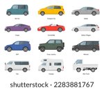 illustration set of cars by...