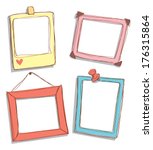 set of cute frame | Shutterstock . vector #176315864