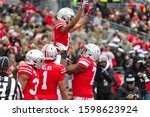 Small photo of NCAA Division 1 Football University of Maryland Terrapins Vs. Ohio State Buckeyes on November 11th 2019 at the Ohio State Stadium in Columbus, Ohio USA