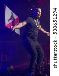 Small photo of Rapper Jeezy performs at the 2nd annual V103 WinterFest at Philips Arena in Atlanta, Georgia - USA on December 10th, 2016