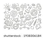 puzzle and riddles. set of... | Shutterstock .eps vector #1938306184