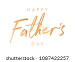 happy father's day appreciation ... | Shutterstock .eps vector #1087422257