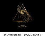 triangles according to... | Shutterstock .eps vector #1922056457
