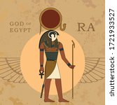 The Ancient Egyptian God Ra. A...