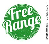 Free Range Grunge Rubber Stamp...