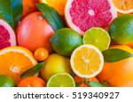 Citrus fruits (orange, lemon, grapefruit, mandarin, lime)