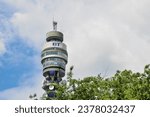 Small photo of London, UK - July 8, 2008: The BT Tower, also known as the Post Office Tower and Telecom Tower, is a prominent communications tower located in London, United Kingdom.