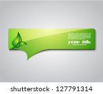 eco information sign   logo | Shutterstock .eps vector #127791314