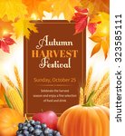 Autumn Harvest Festival Poster...