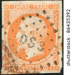 France   Circa 1853  A Stamp...