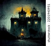Spooky Haunted Count Dracula...