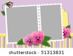 Blank Template For Photo Frame...