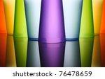 Abstract Background Of Colored...