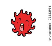 red blood cell cartoon | Shutterstock .eps vector #73333996