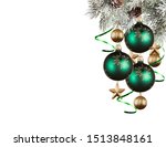 christmas ball isolated on... | Shutterstock . vector #1513848161